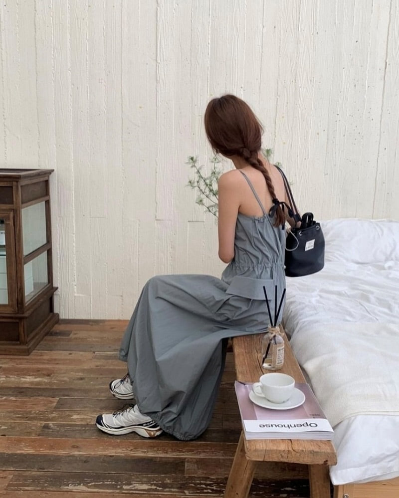 luna string dress – haru