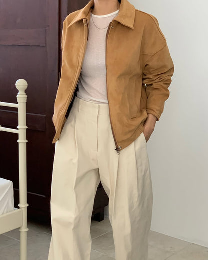 ray suede jumper