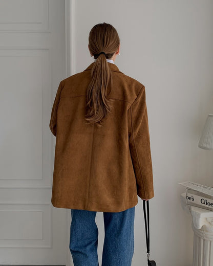 oud suede jacket