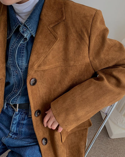 oud suede jacket