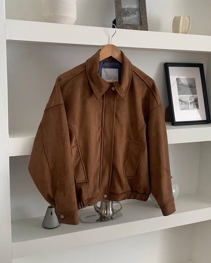 ray suede jumper