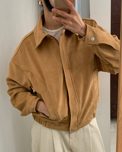 ray suede jumper