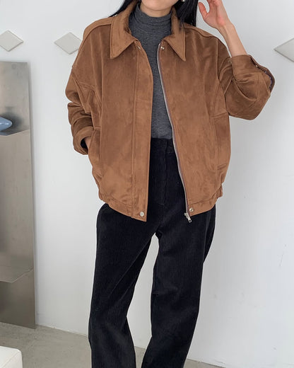 ray suede jumper