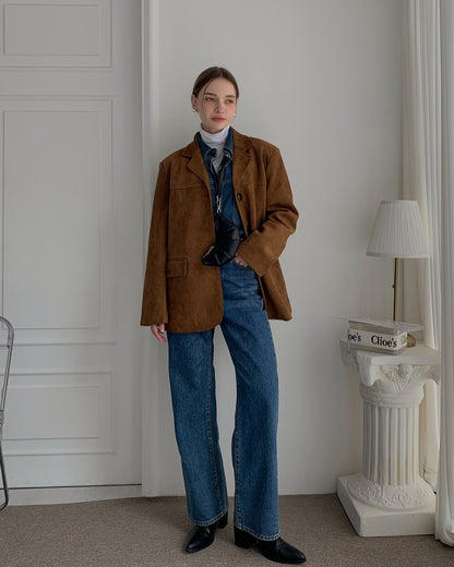oud suede jacket
