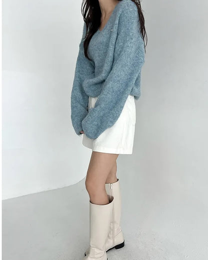 sorbet mohair knit