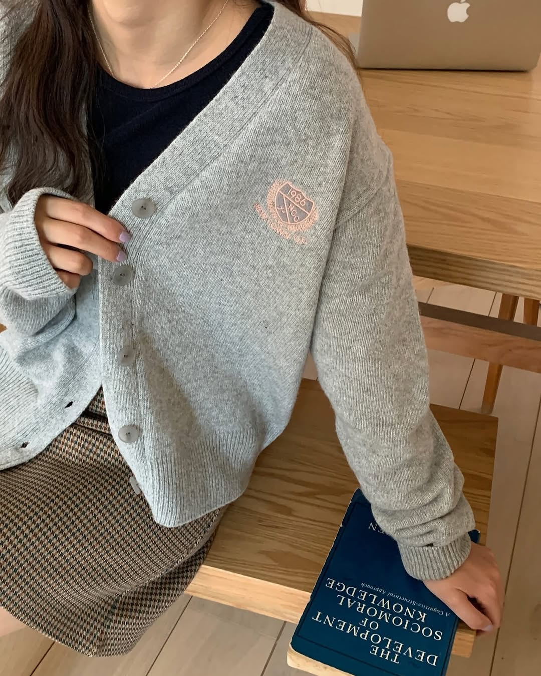town classic cardigan