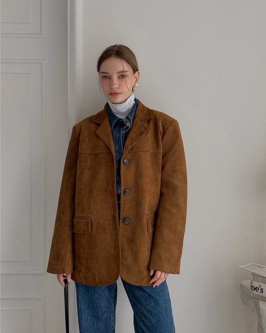 oud suede jacket