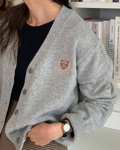 town classic cardigan