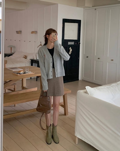 town classic cardigan