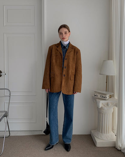 oud suede jacket