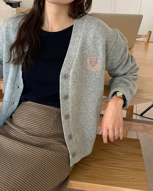 town classic cardigan