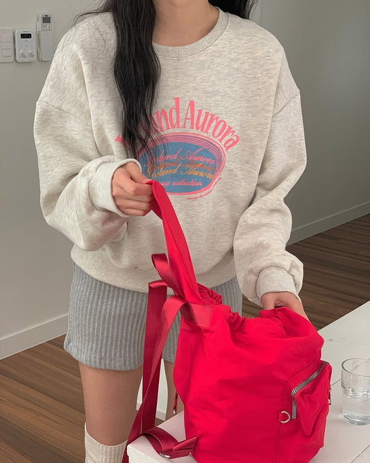 aurora fleece top