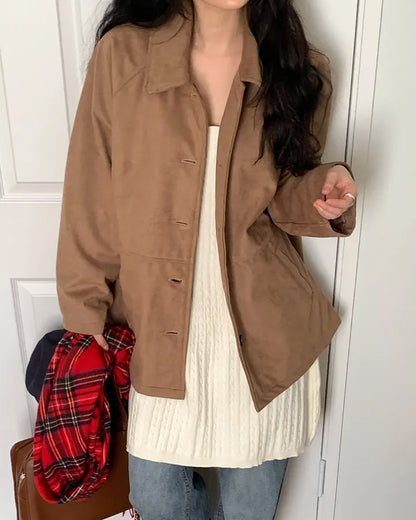 gram suede mid jacket