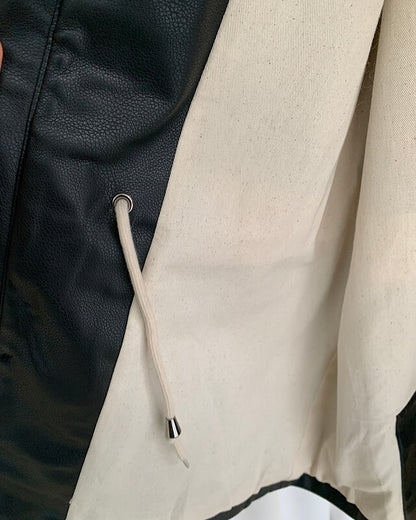 rory string leather jacket (premium)