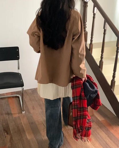 gram suede mid jacket