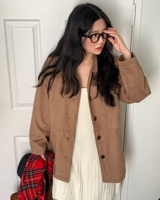 gram suede mid jacket