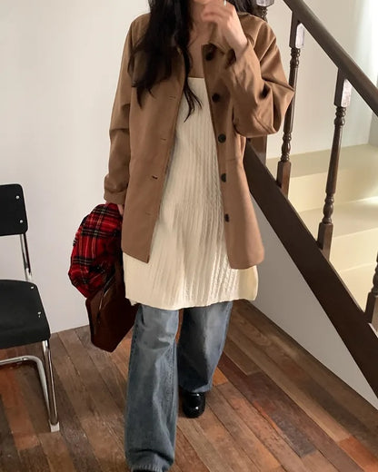 gram suede mid jacket