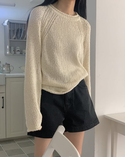 rolling cotton knit