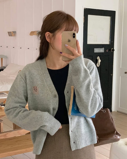 town classic cardigan