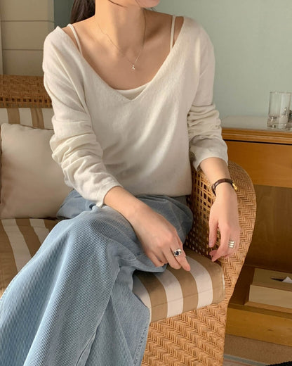 cami knit set