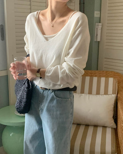 cami knit set
