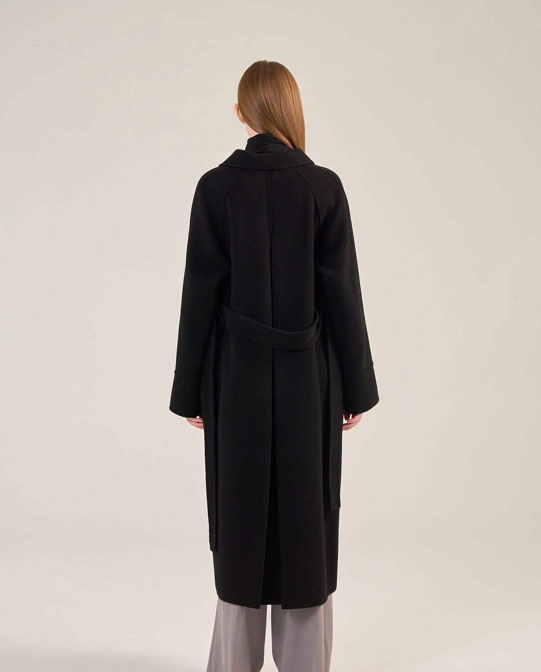 polana classic coat (black)