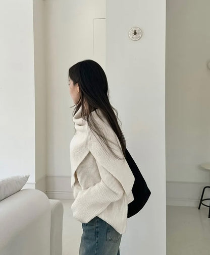 lyra wool cape set (2pcs)