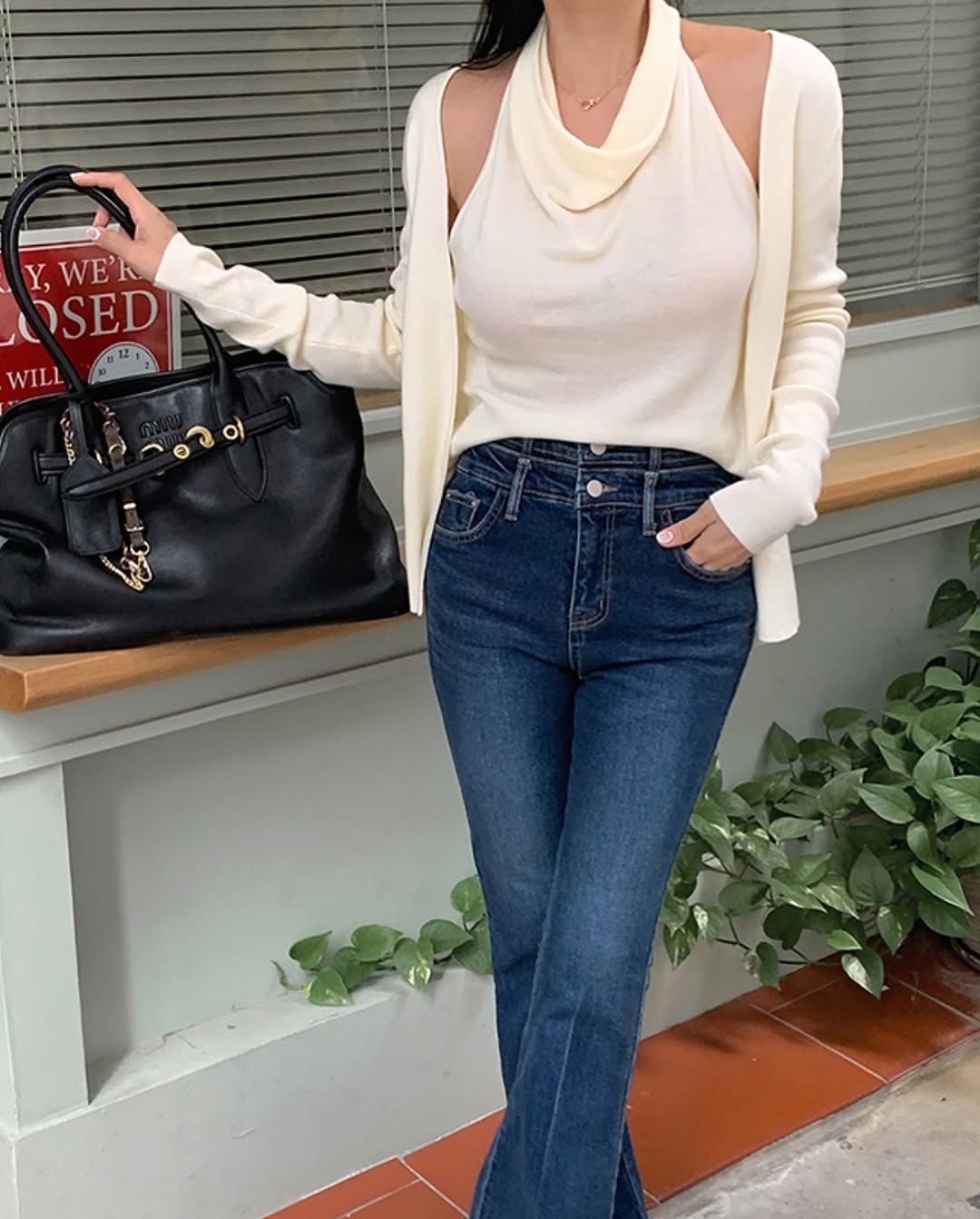 sienna halter knit