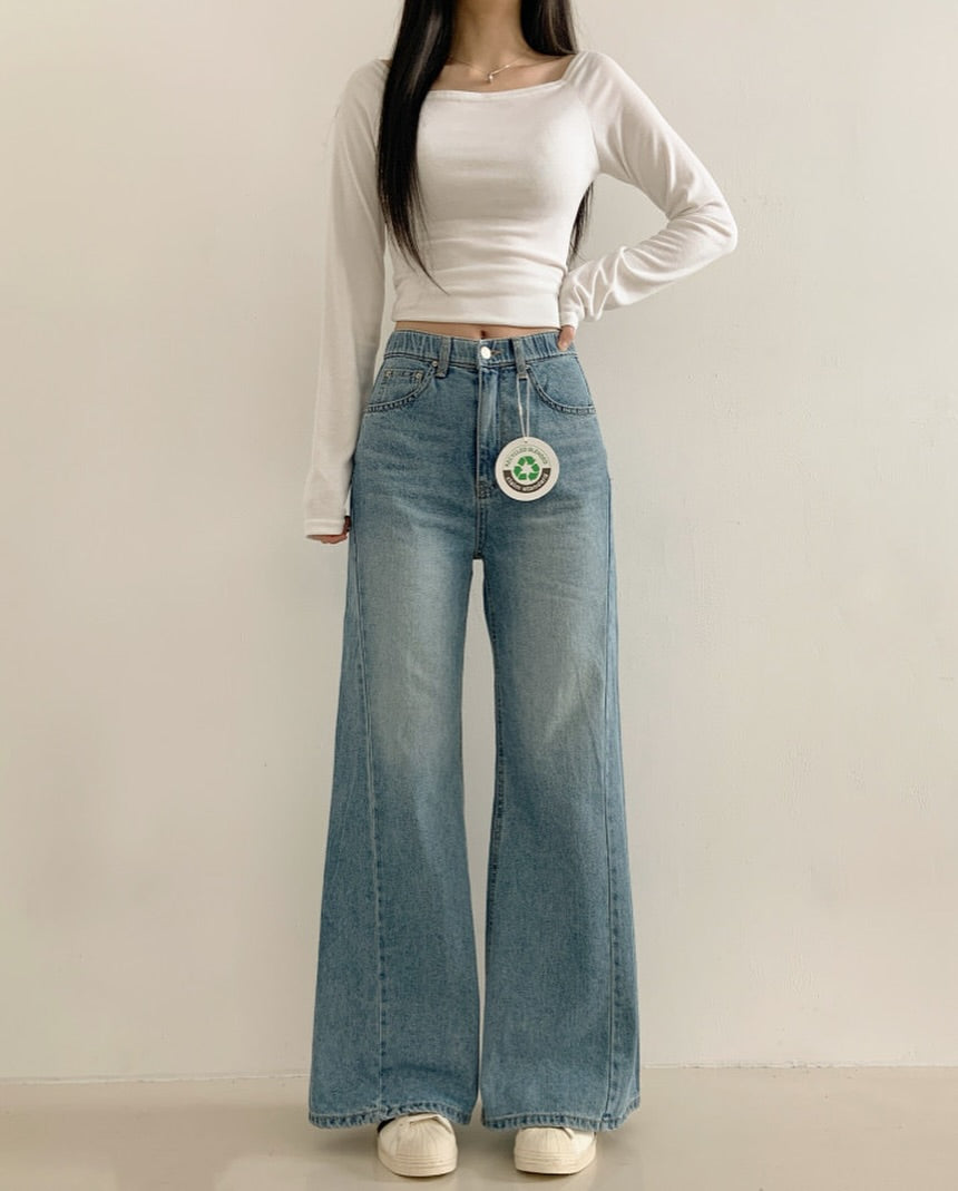 rhea line pants (wide)