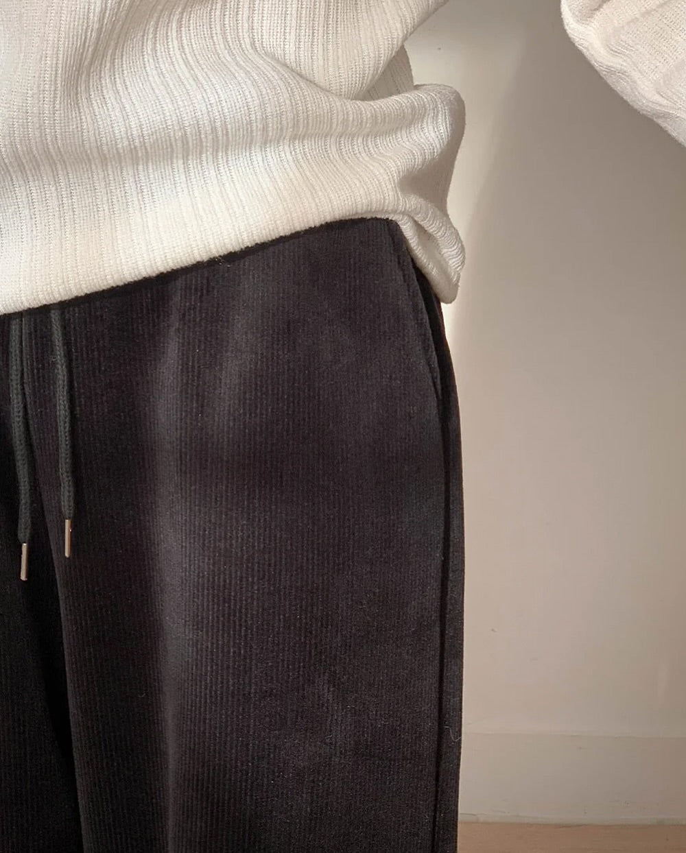 velour fleece pants