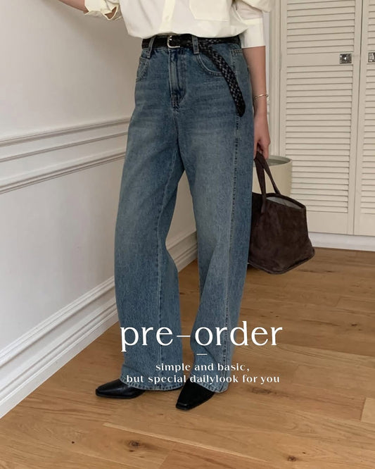 lay denim pants [pre-order]