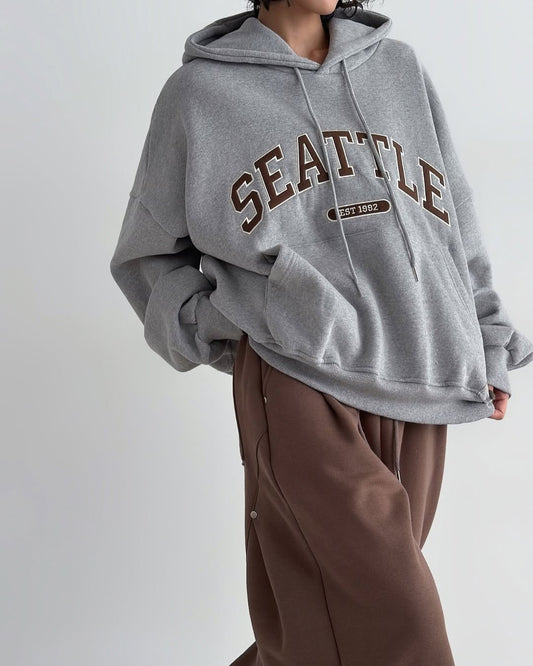 seattle fleece hoodie