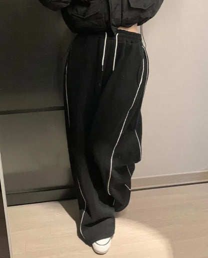 double line fleece pants (pre-order)