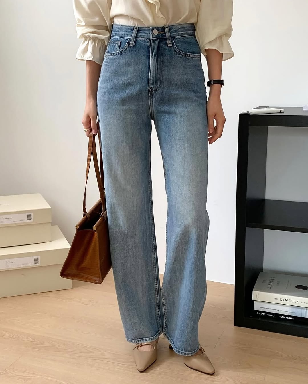 cerric denim pants (pre-order)