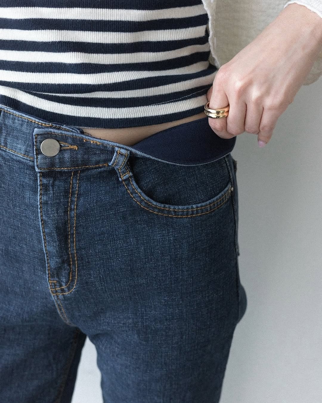 waffle banding pants (straight)