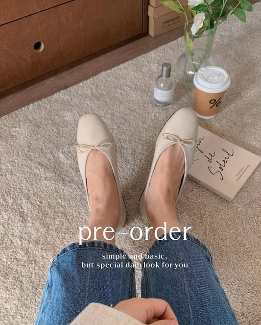 luna flat shoes (pre-order)