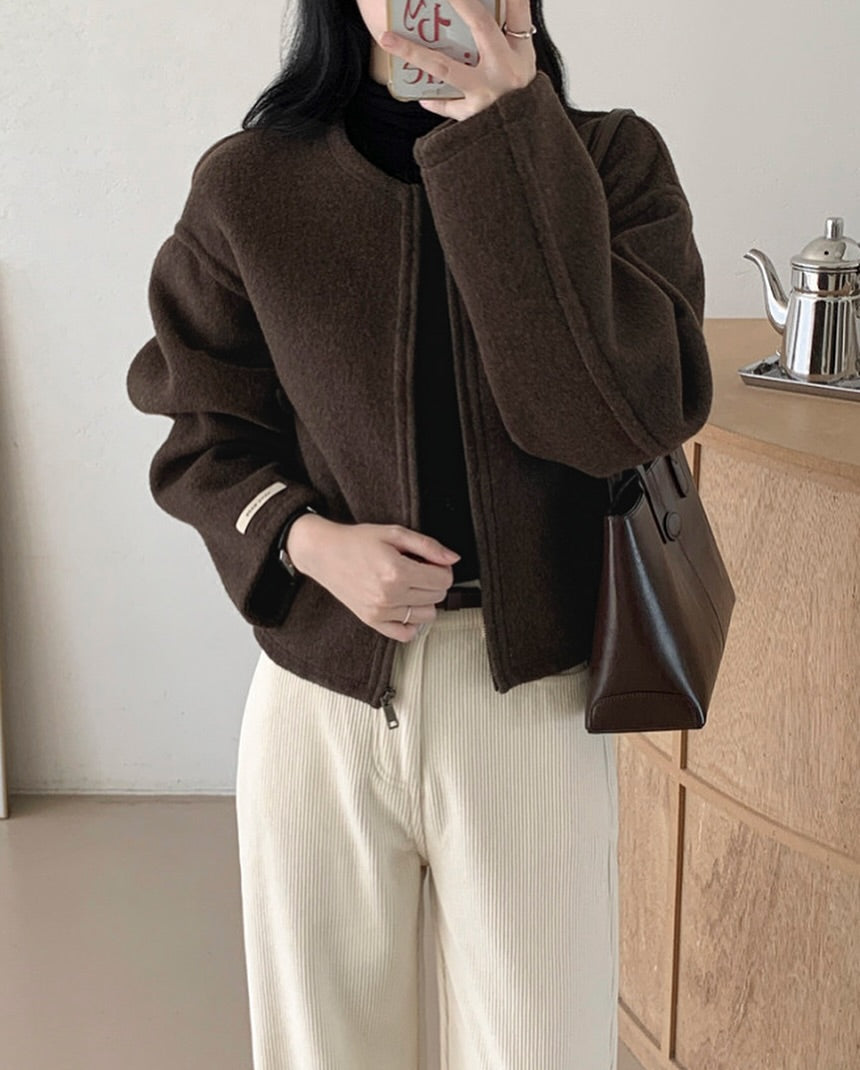 lure handmade short coat (pre-order)