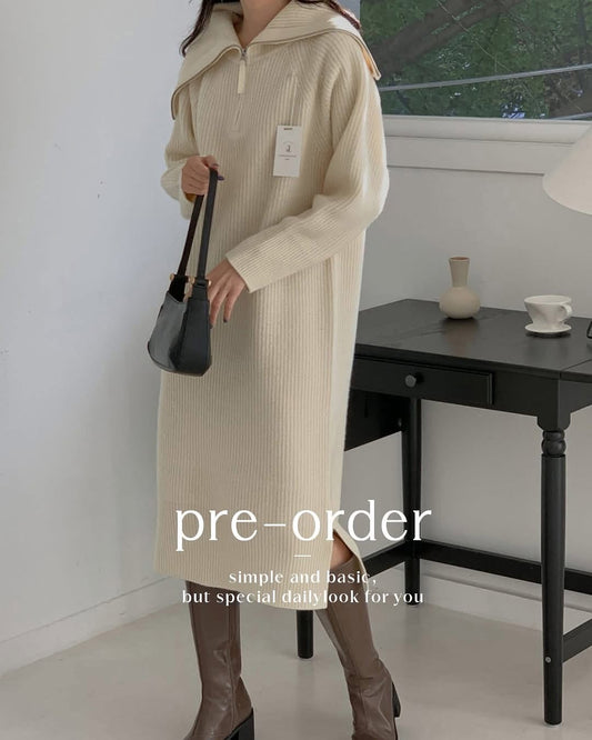 wool cera dress (pre-order)