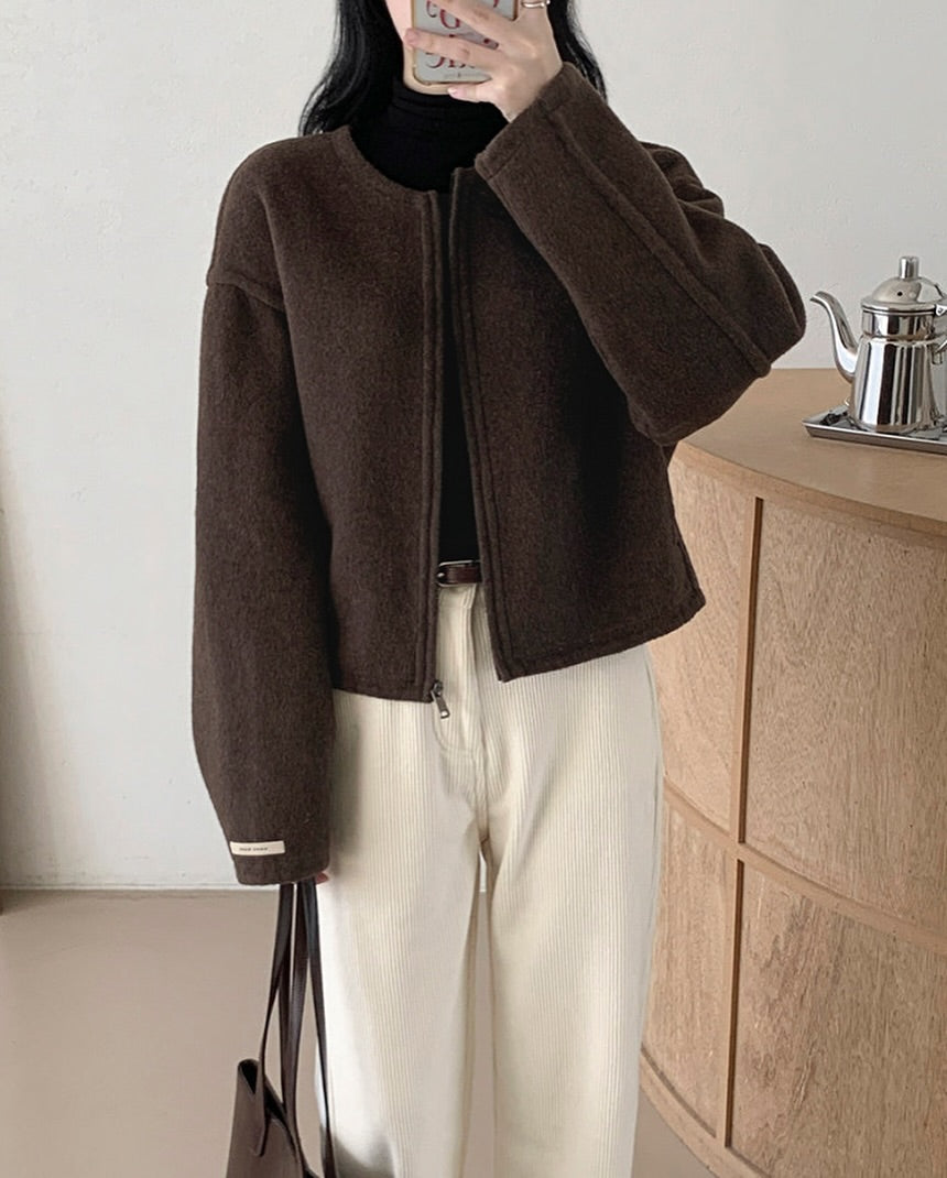 lure handmade short coat (pre-order)