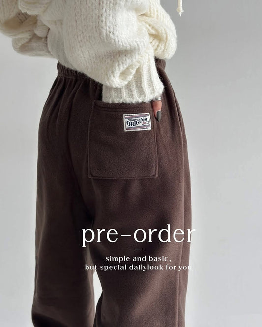 original fleece pants (pre-order)