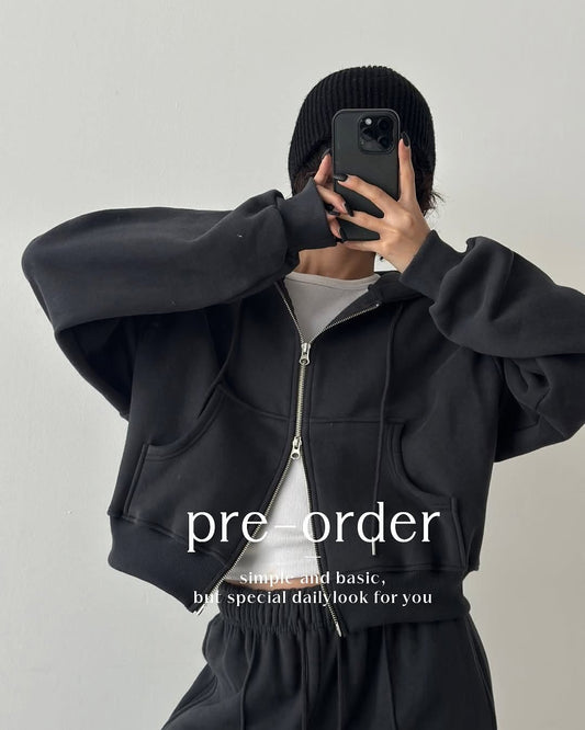 double fleece jumper (pre-order)