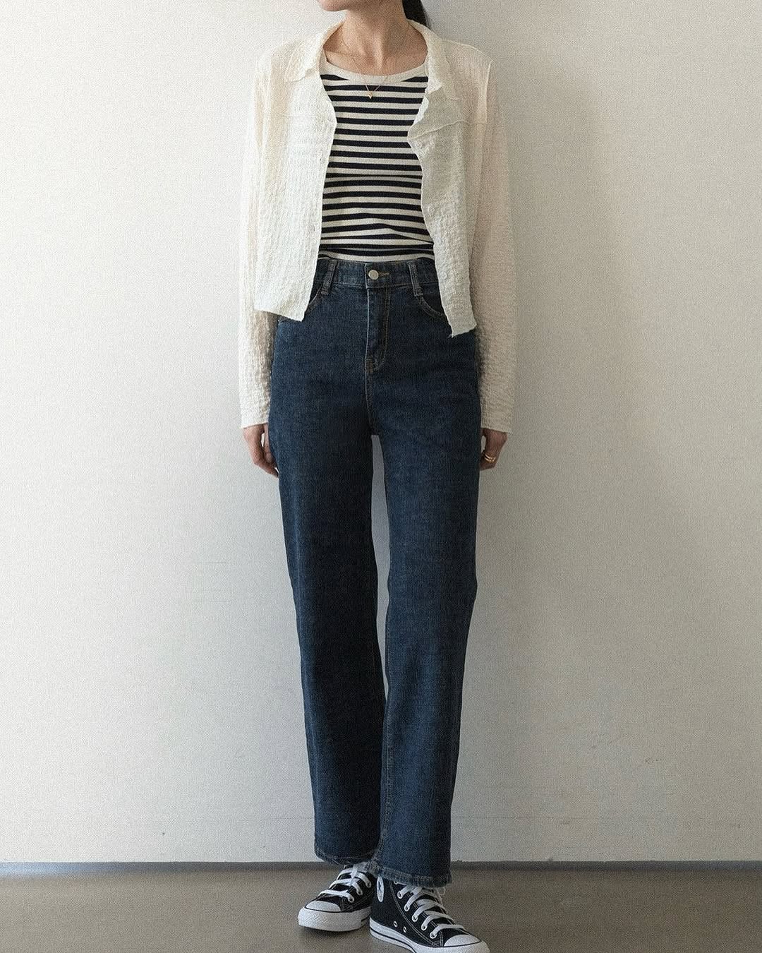 waffle banding pants (straight)