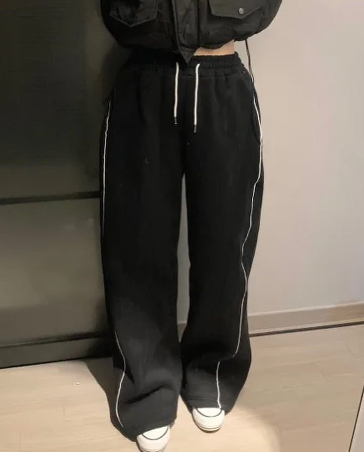 double line fleece pants (pre-order)