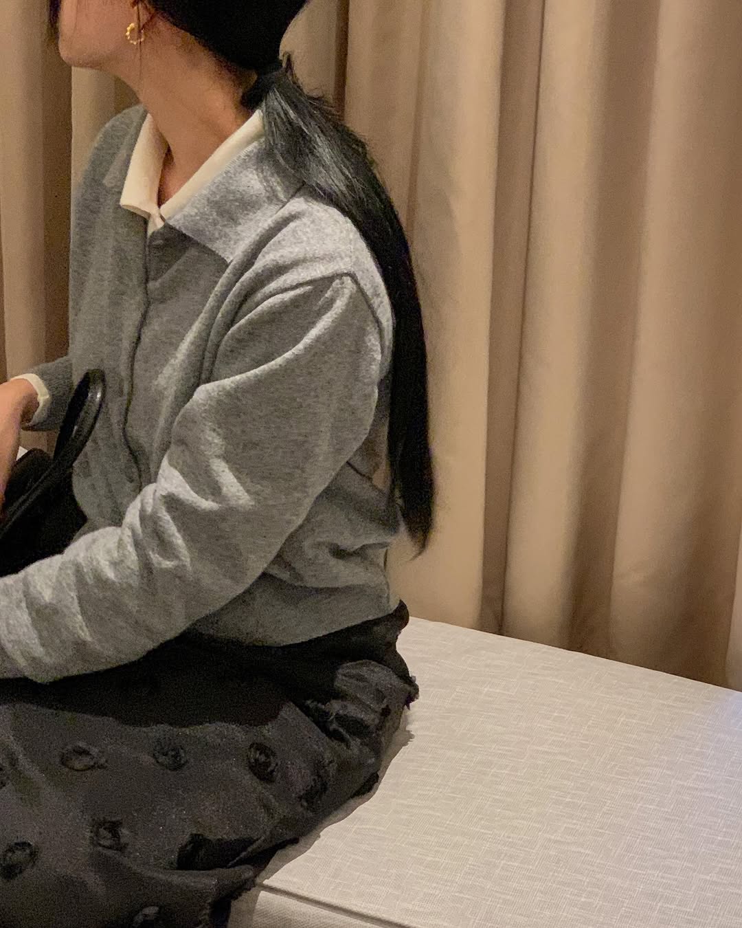 lapij wool cardigan