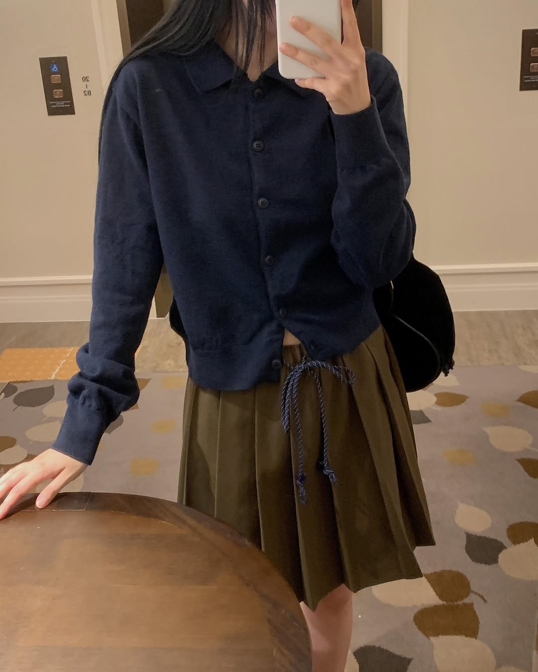 lapij wool cardigan