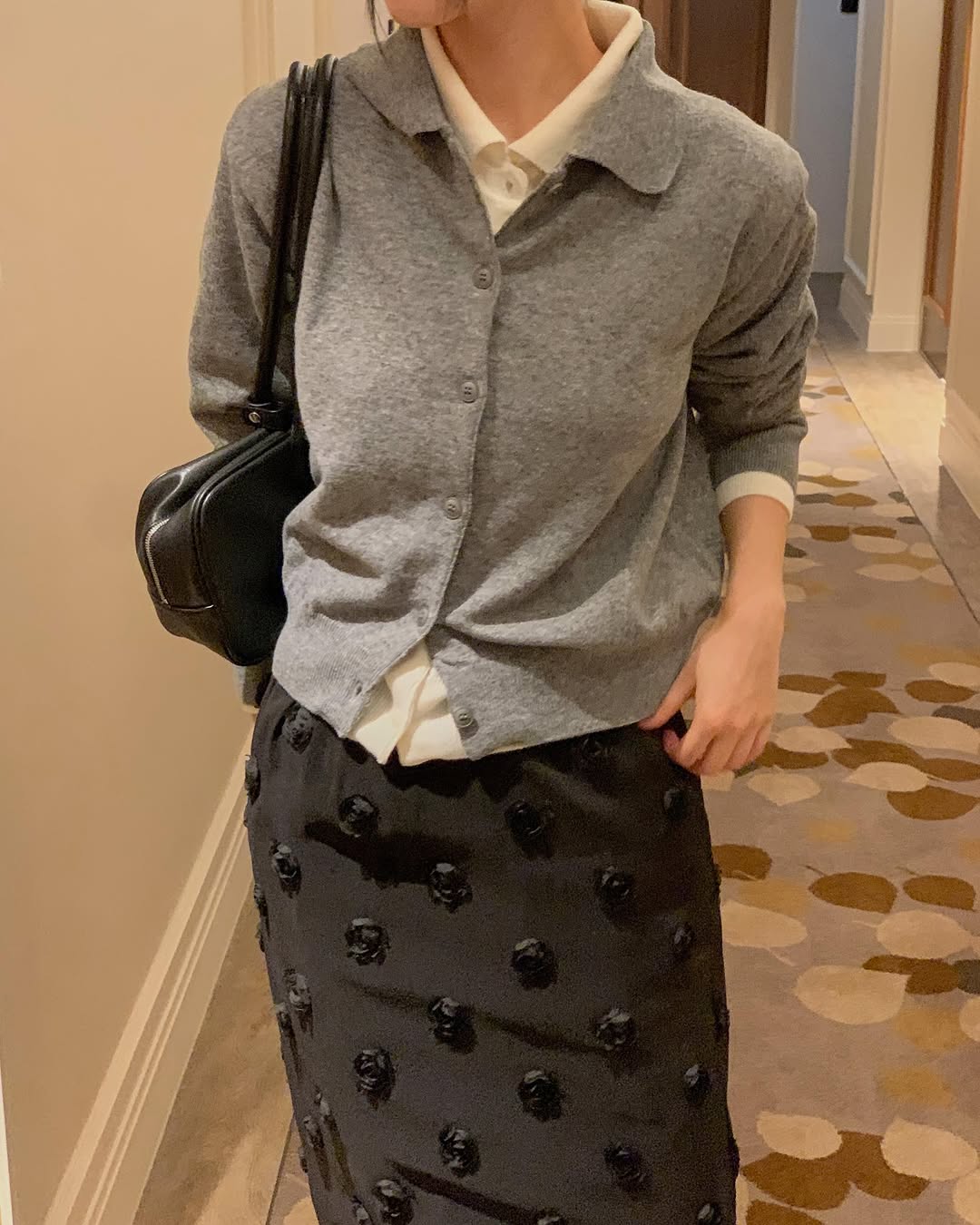 lapij wool cardigan