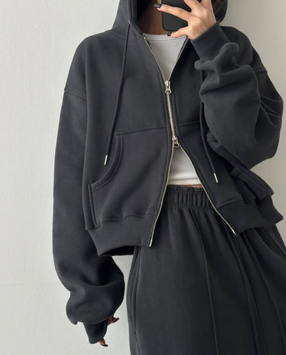 double fleece jumper