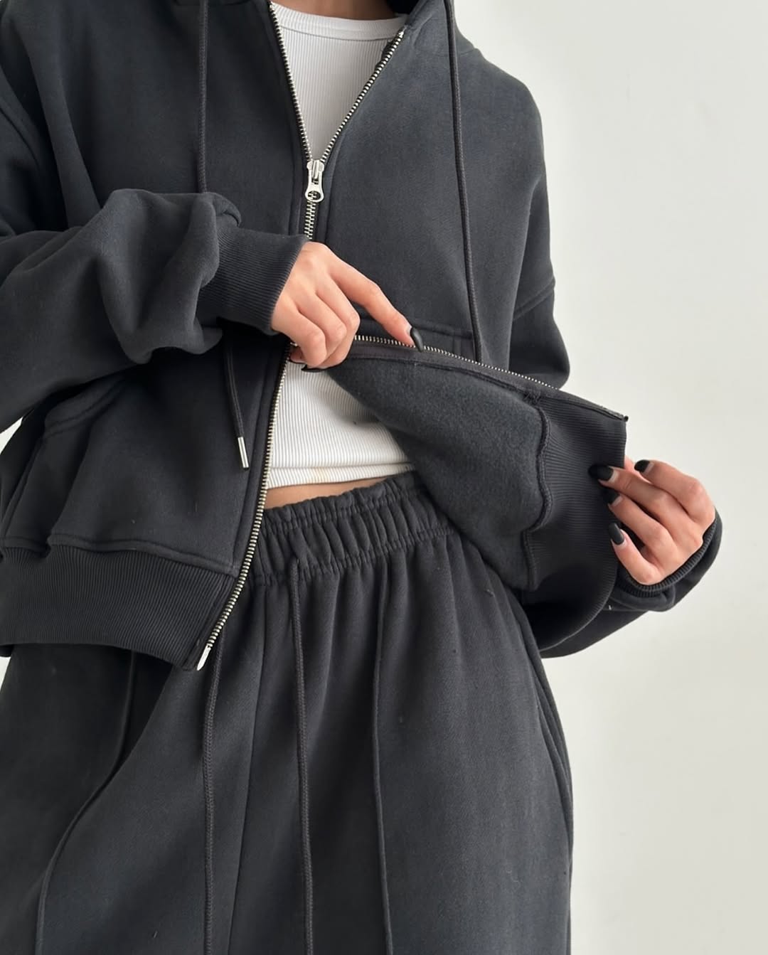double fleece jumper