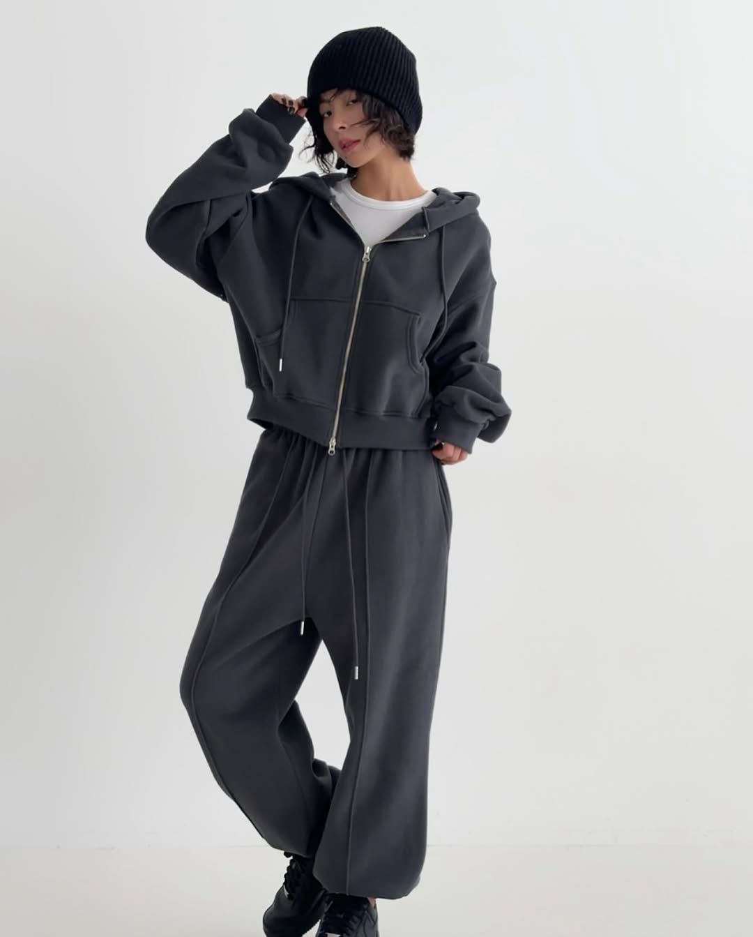double fleece jumper