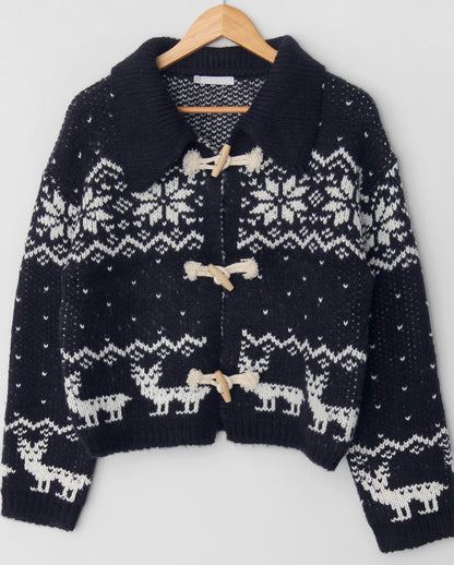 areun nordic cardigan